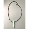 green aventurine black leather necklace.png