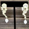 white pearl Carolina earrings gold.png