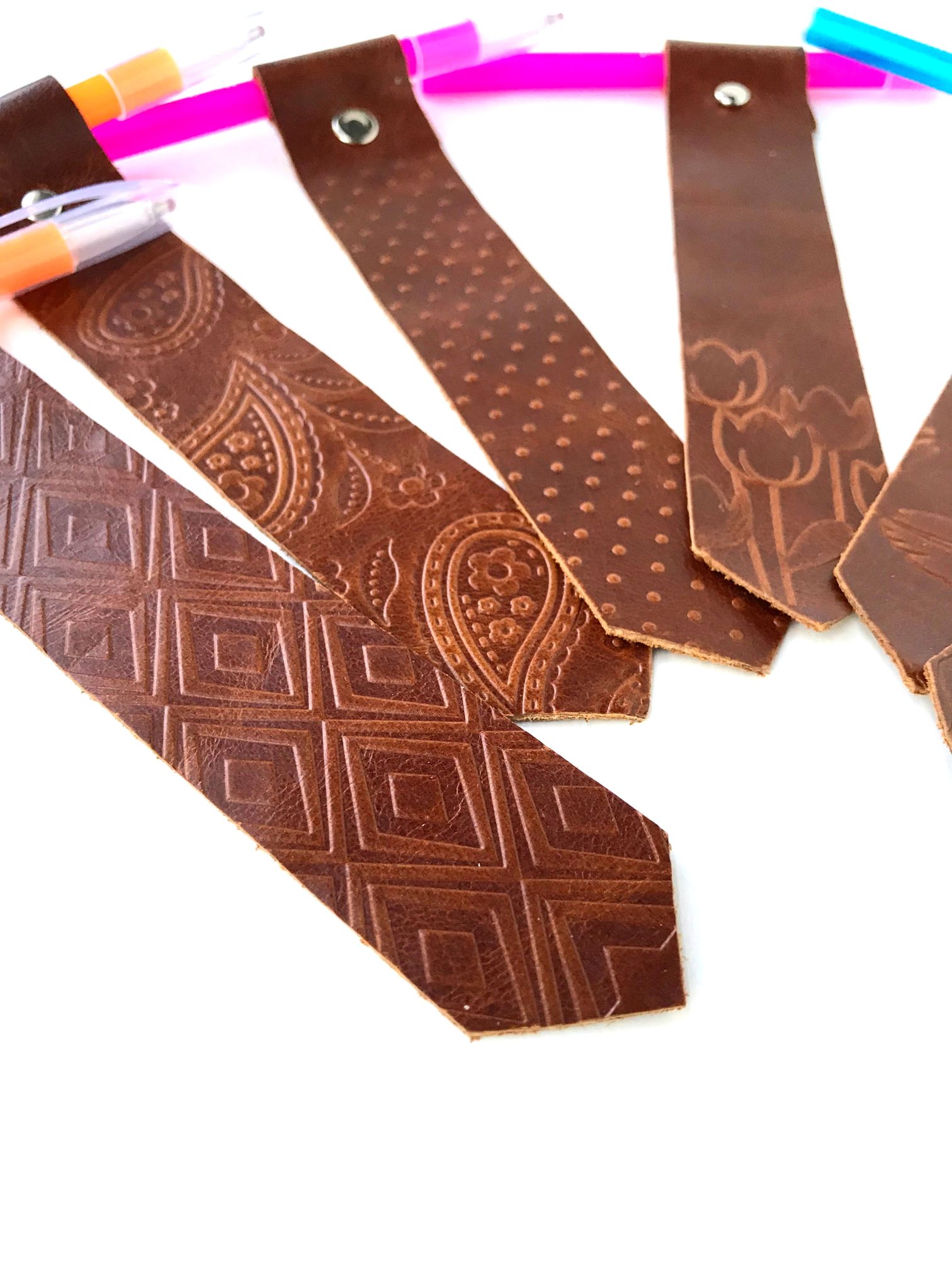 Leather Bookmark