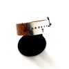 namaste metal tag leather bracelet72